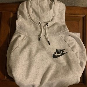 Nike light grey hoodie!